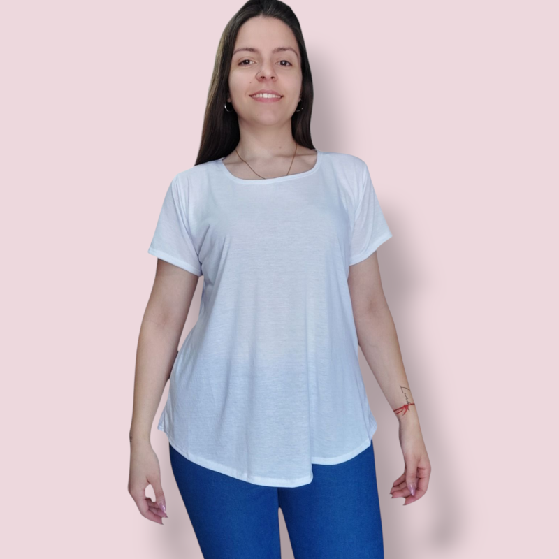 Remera Manga Corta Spun - Talles Especiales