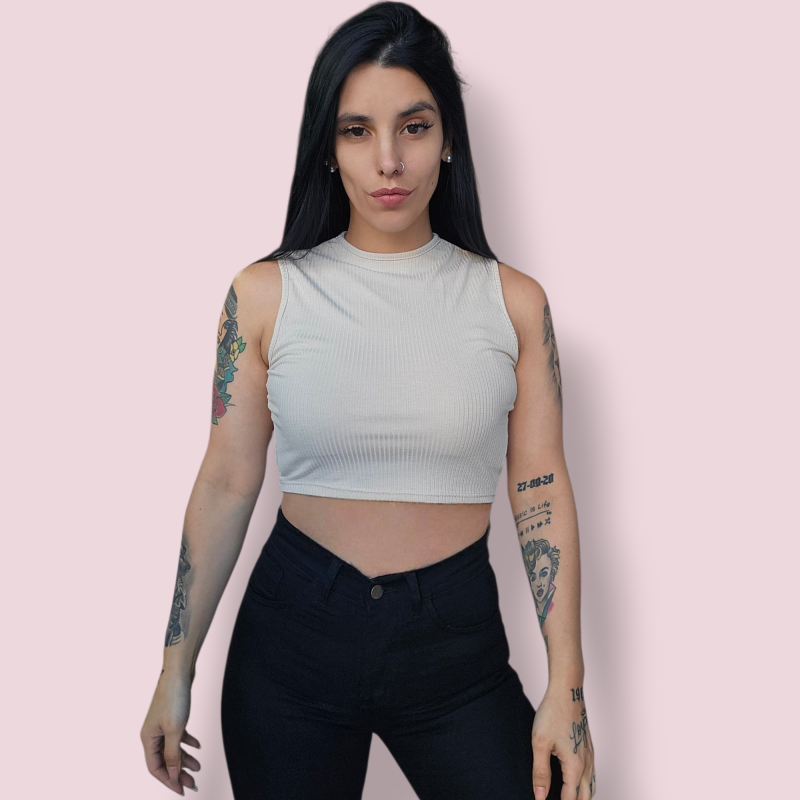 Top Pupero Cielo de Morley - Talles Grandes