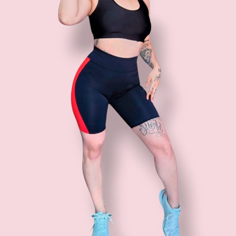 Calza Ciclista Combinada de Lycra Tricot – Talles Chicos